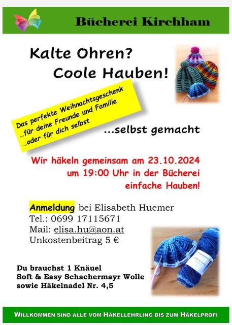 Einladung Häkeln