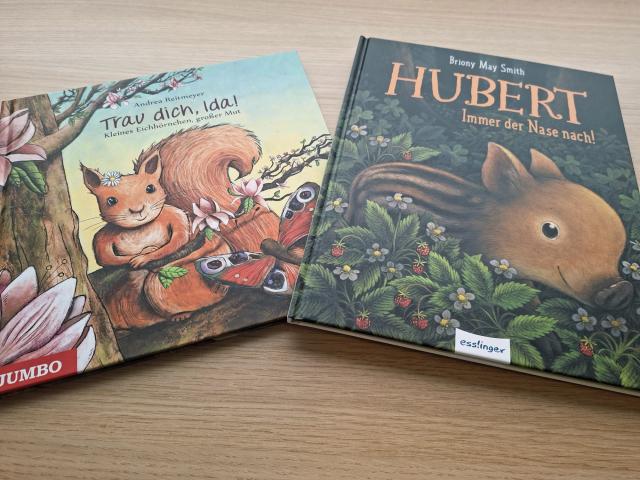 Hubert immer der Nase nach